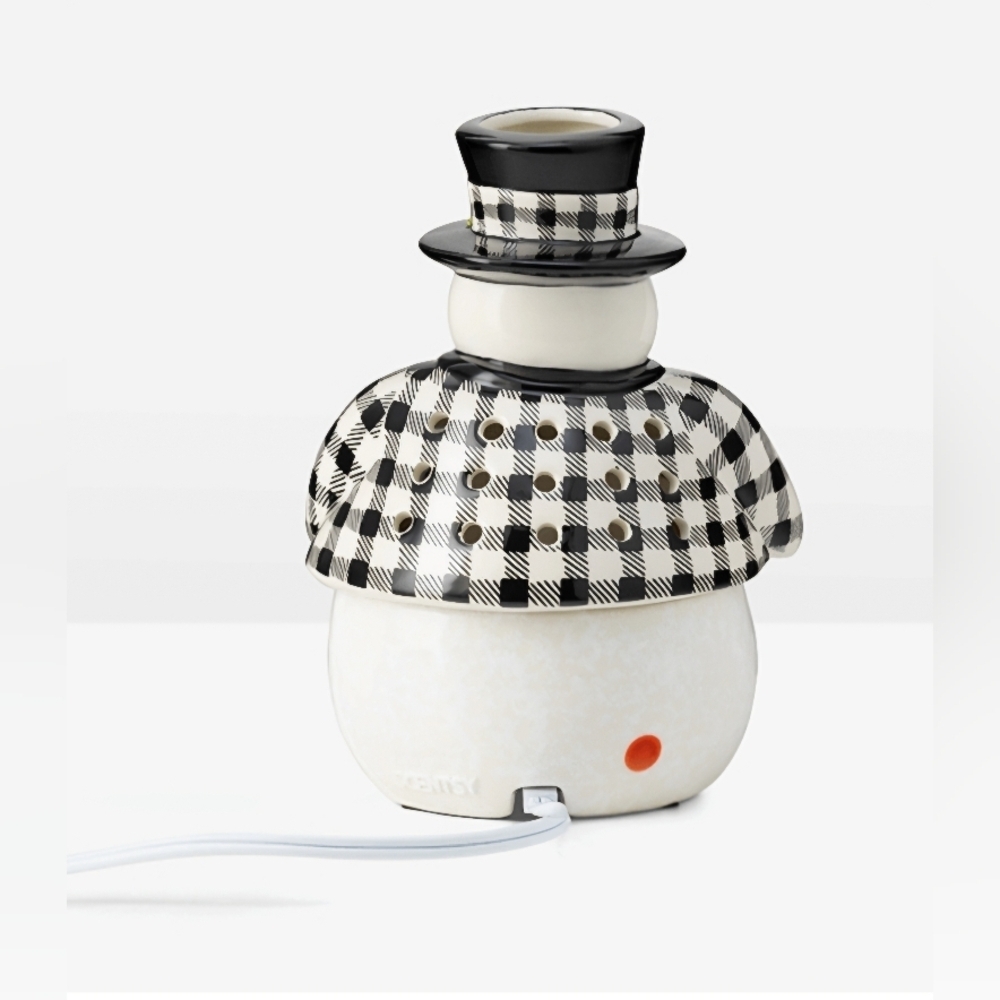 Scentsy Kickoff To Christmas Snowman Countdown Wax Melt Warmer Festive Winter - Picture 2 of 7